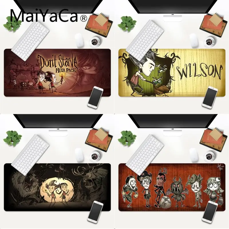 

Mousepad Dont Starve Mats for Mouse Keyboard PC Mouse Pad Anime Large Carpet for Mouse Computer Gaming Padmouse Desk Protector