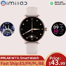 

IMILAB W11 Lady Smart Watch Heart Rate Pedometer Sleep Monitor Smart Wristband Women Sport Watch IP68 Fitness Tracker Smartwatch