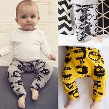 Newborn Baby Boys Girls Bottom Long Pants Leggings Trousers Cotton Clothing 0-3Y Dropshipping