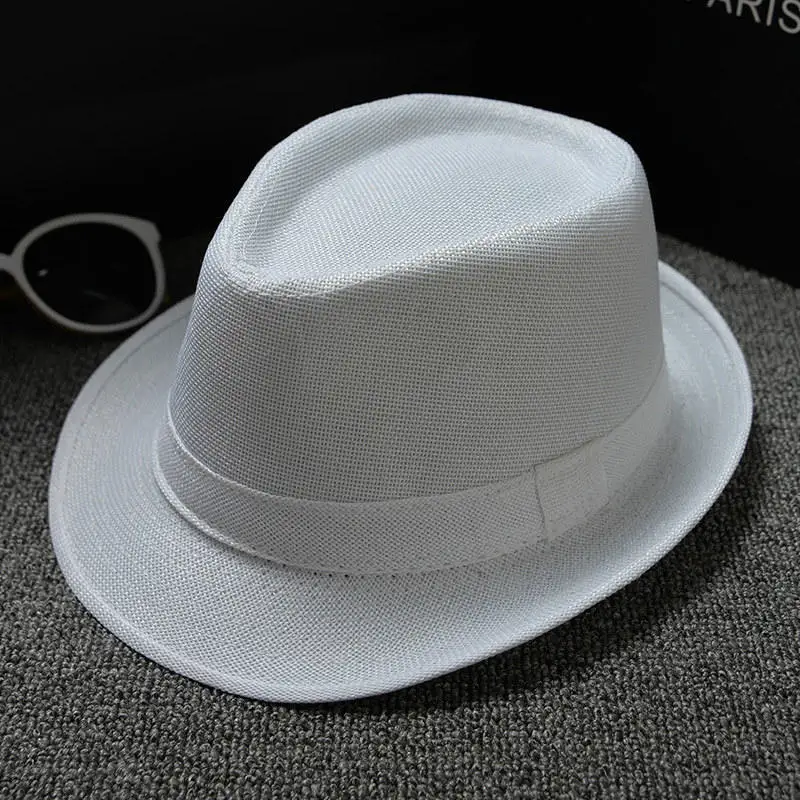 New Fashion Retro Men Fedoras Top Jazz Felt Wide Brim Hat Vintage Couple Cap Winter Chapeau Summer Bowler Hats Cap Outdoor