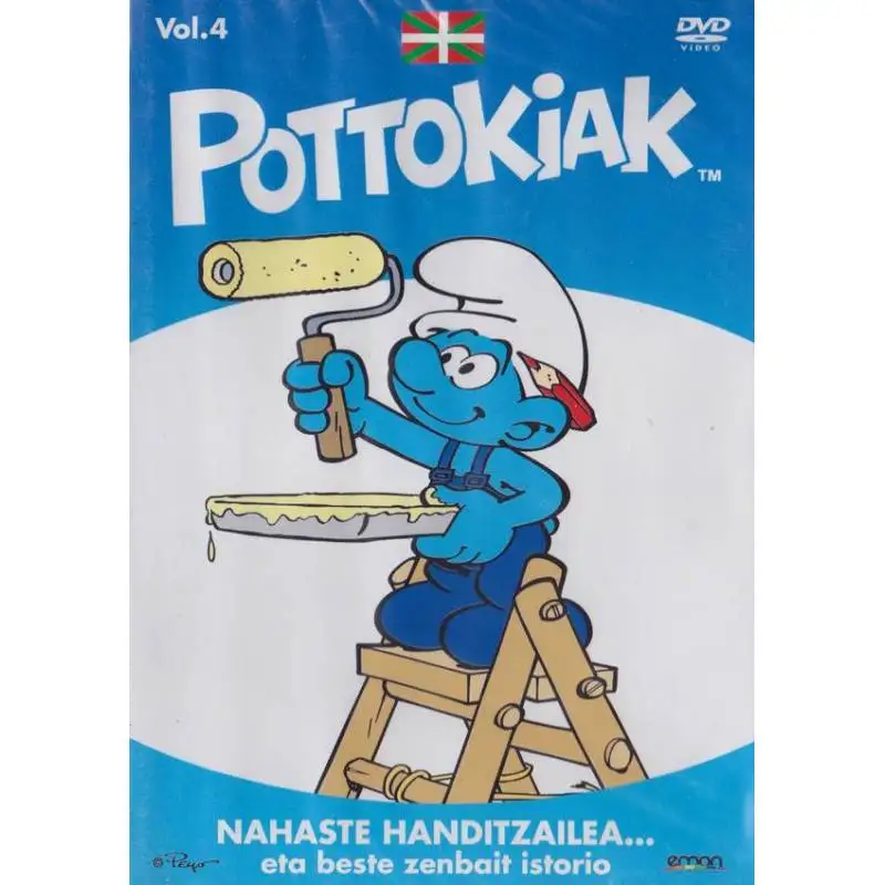 The Smurfs-vol. 4-усилительная смесь (Euskera Edtion) |