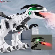 

Big Spray Dinosaurs Robot Pterosaurs Cartoon Walking Swing Animal Model Electronic Intelligent Dinosaurio Toys Gift For Children