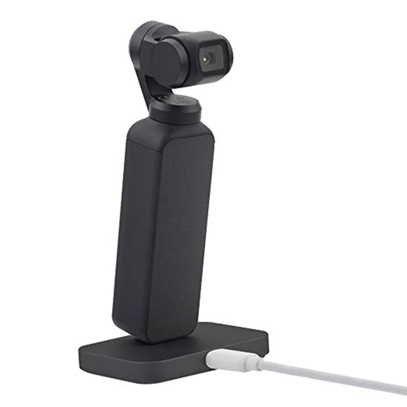 Настольная зарядная док-станция для Dji Osmo Pocket с противоскользящей силиконовой накладкой, совместимая с Dji Osmo Pocket charger type-C Sync Cable Fast