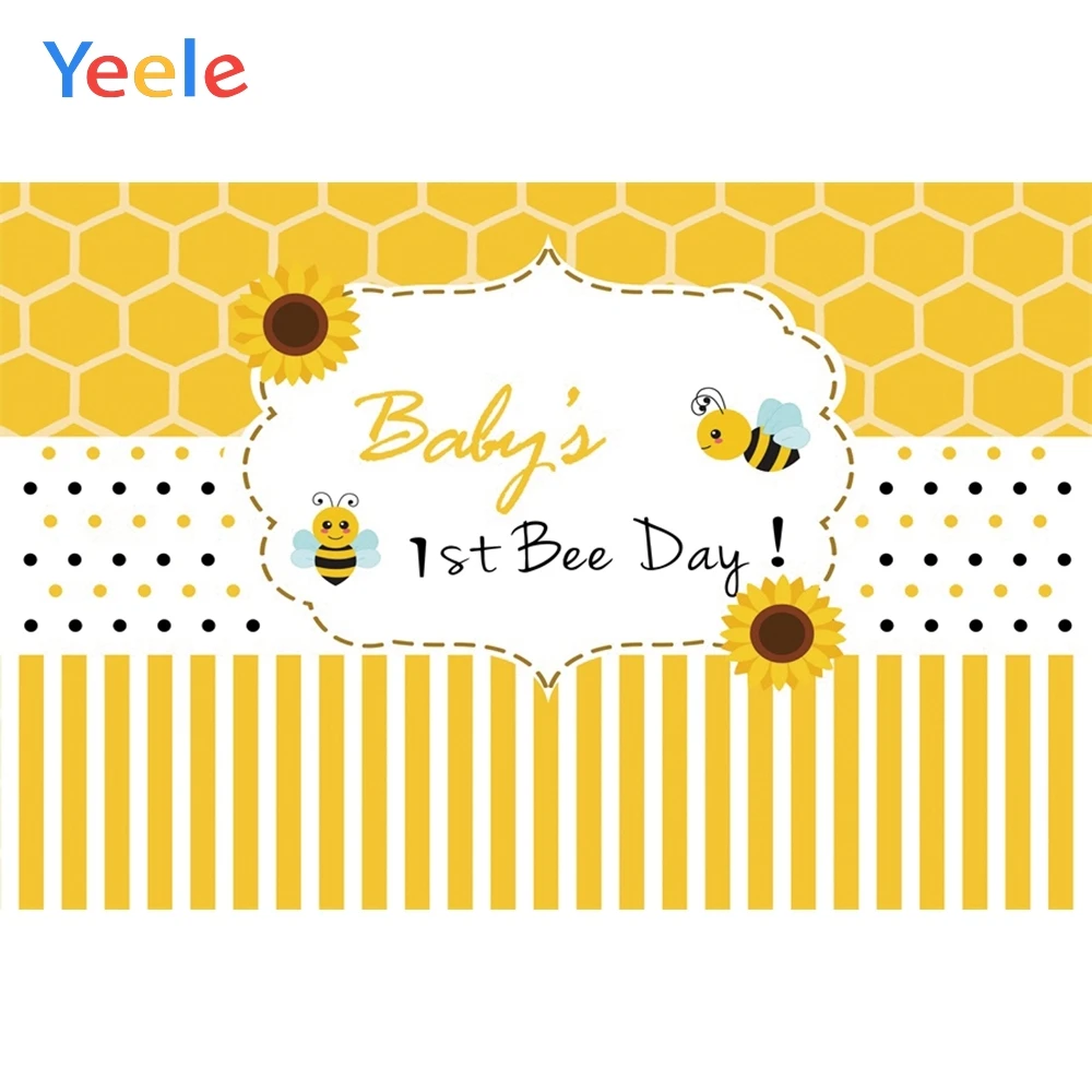 Yeele Bee индивидуальные Портретные Детские 1st День Рождения украшения