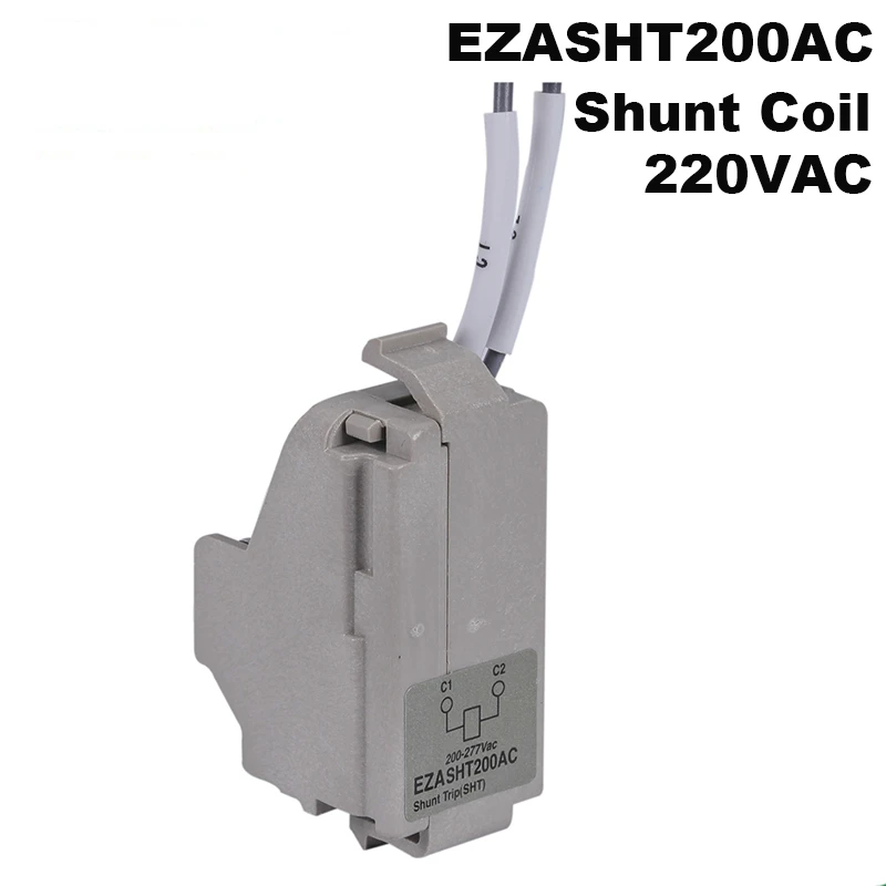 Schneider Electric Shunt Trip Ezasht200ac Shunt Coil 220vac 50 60hz 024dc For Ezd100 Type Built In 30164 Original Export Switch Accessories Aliexpress