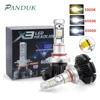 PANUDUK Car Light ZES H4 LED H7 H11 3000K 6000K 8000K HB3 9005 HB4 9006 Car LED Headlights Bulbs 50W 6000LM Headlamp Auto X3 ► Photo 1/6