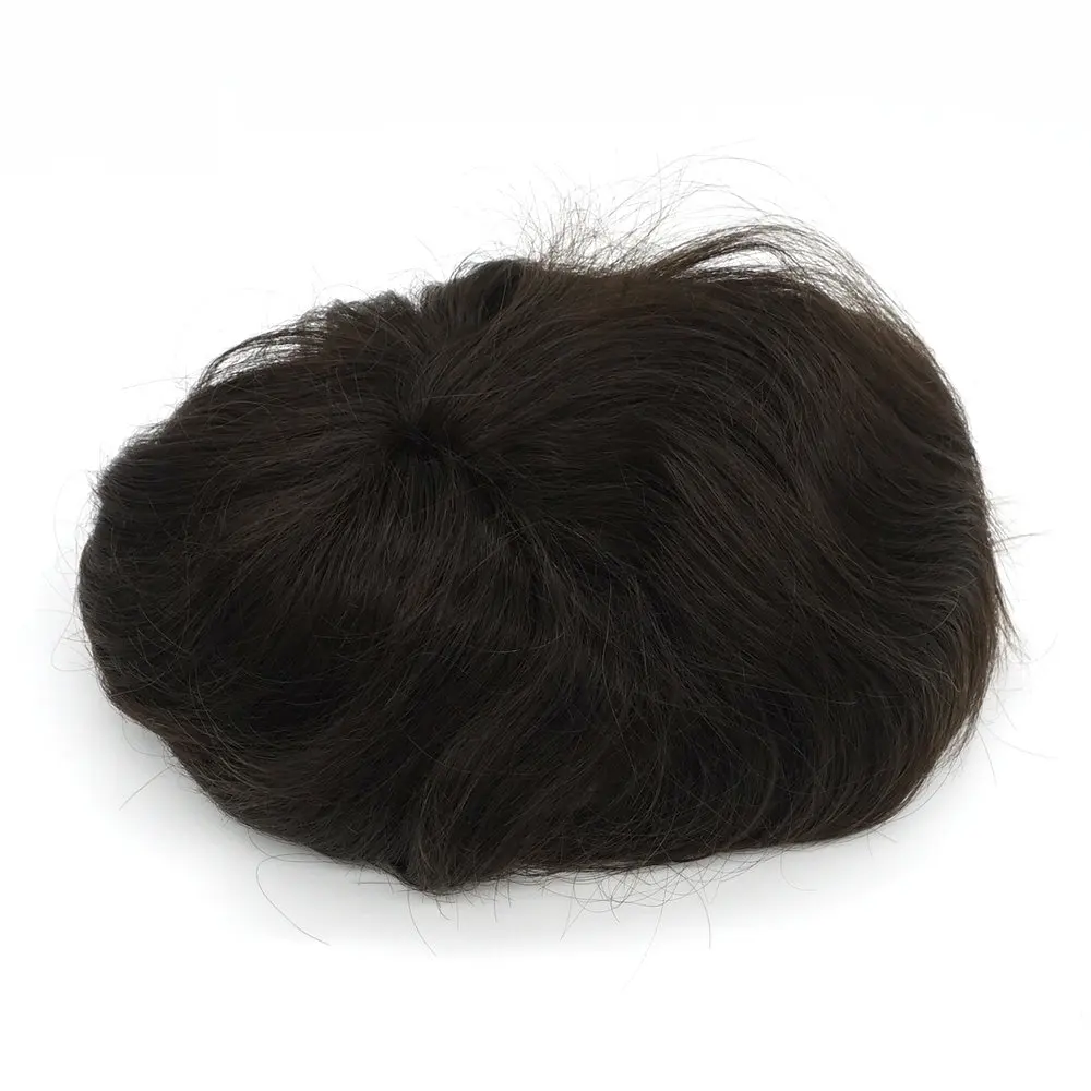 Hstonir волосы часть шнурка человеческие индийские remy парик 2 # Npu вокруг Топ Мужчины