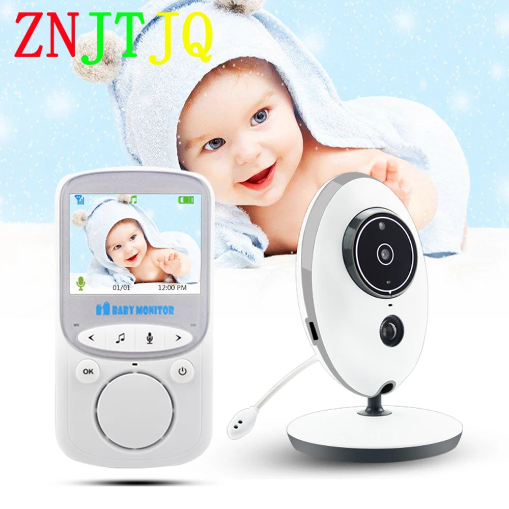 

Wireless Video Color Intercom Baby Monitor Portable HD Music Night Vision Temperature Monitoring Baby Nanny Security IR Camera