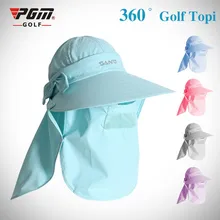 PGM брендовые летние шапки для гольфа, для спорта на открытом воздухе, для женщин, солнцезащитный козырек для гольфа с защитой от ультрафиолета, 4 использования