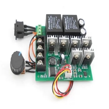 

PWM dc motor governor has a brush reducer to reverse the reverse reverser switch 40A 12V24V36 V