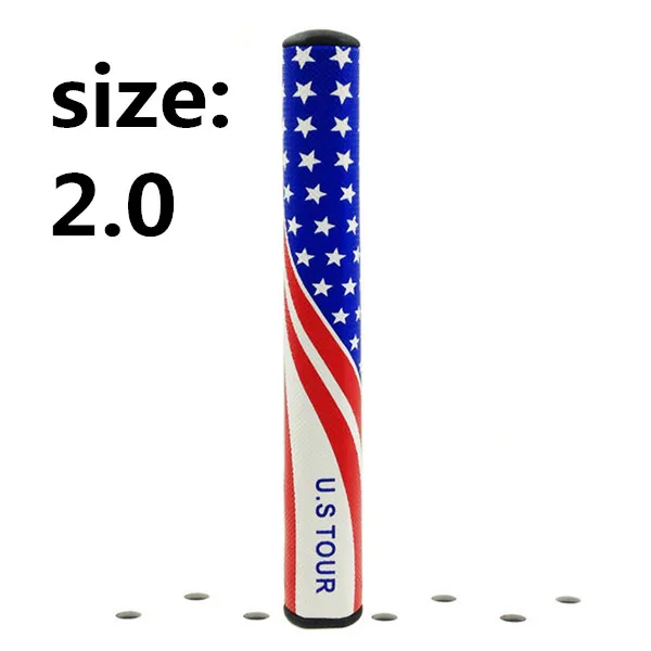 Новинка Бренд U.S TOUR PU club putter grip 2,0/3,0 клюшки для гольфа - Цвет: 2.0