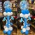 4D Прозрачный Baby Girl/Boy Bear Bubble Ball Birthday Party Синий/Розовый Воздушный Шар Baby Shower Gender Reveal Decor DIY Подарочные принадлежности