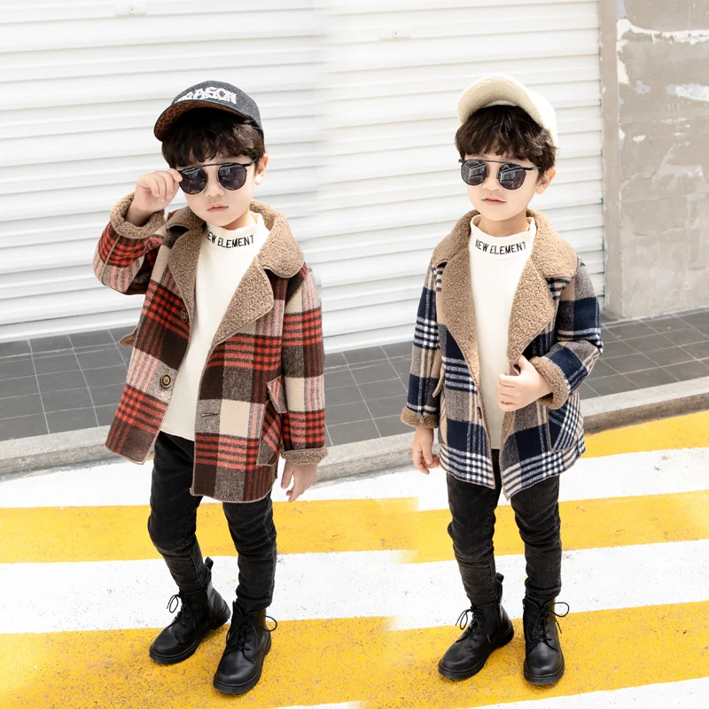 baby tweed coat