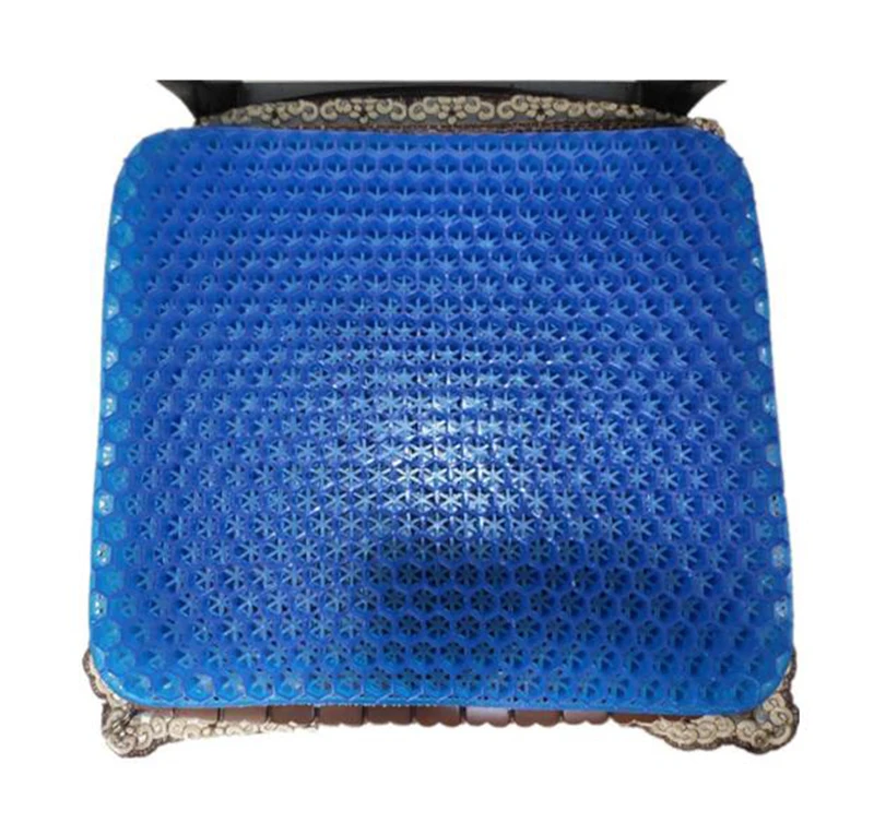 

Large Size Elastic Gel Cushion,Gel Egg Cushion Gel Sit Cushion Honeycomb Car Sofa Cushion Cervical Health Care Pain Pad