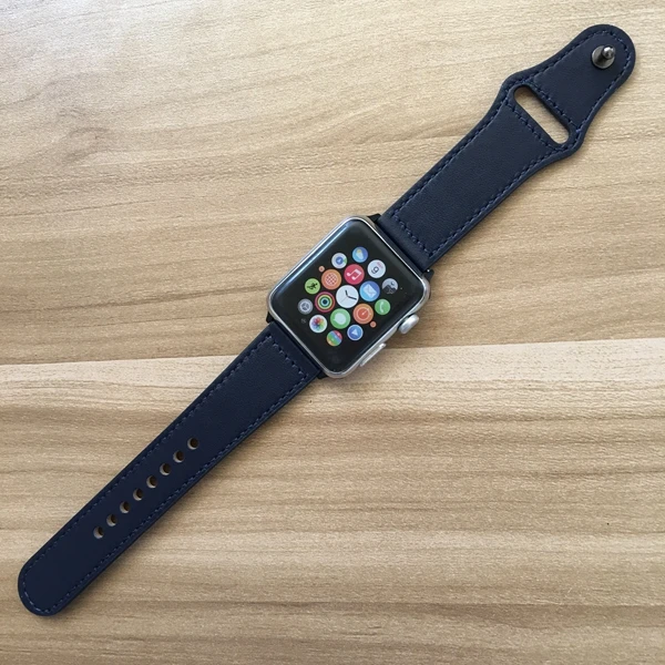 Превосходной натуральной кожаный ремешок для apple watch, ремешок 42 мм, 38 мм, версия для наручных часов iwatch, 44 мм 40 мм 5 4/3/2/1 ремешок