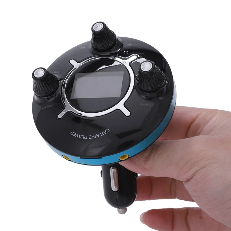 Автомобильный MP3-плеер Bt13 Bluetooth Handsfree Phone Dual Usb Bluetooth 4,0 автомобильное зарядное устройство Fm дисплей напряжения излучения