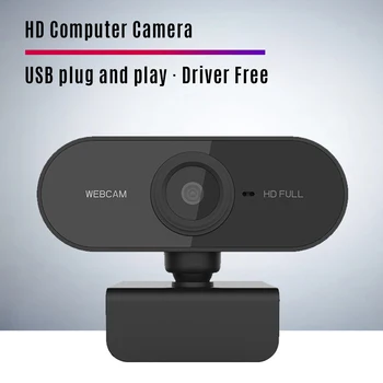 

웹캠 Full HD 1080P Webcam USB Mini Computer Camera Built-in Microphone Flexible Rotatable for Laptops Desktop Webcam Camera