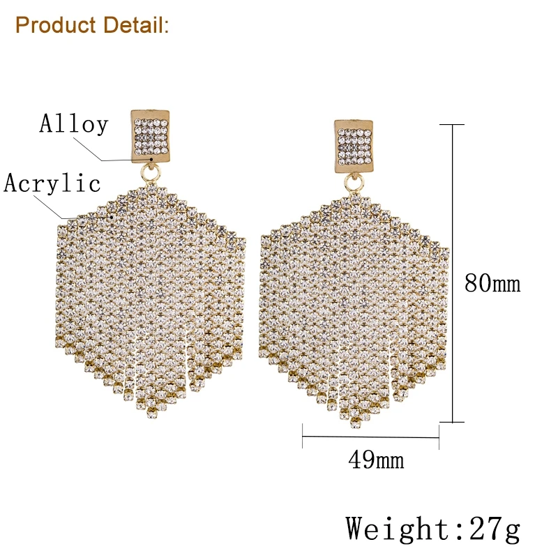 材料尺寸耳环