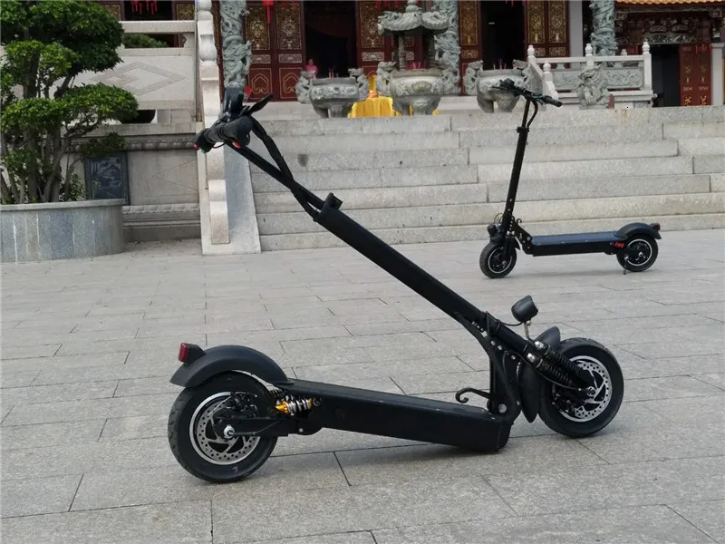 1002 New arrival 52V 2400W 11inch Folding Electric Scooter with Explosion-proof vacuum tire wholesale for adults