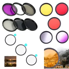 Фильтр Объектива цифровой зеркальной камеры UV ND FLD Star Color 37 40,5 43 46 49 52 55 58 62 67 72 77 82 мм для Nikon Canon Sony Fujifim Olympus Фильтр Объектива цифровой зеркальной камеры UV ND FLD Star Color 37 40,5 43 46 49 52 55 58 62 67 72 77 82 мм для Nikon Canon Sony Fujifim Olympus