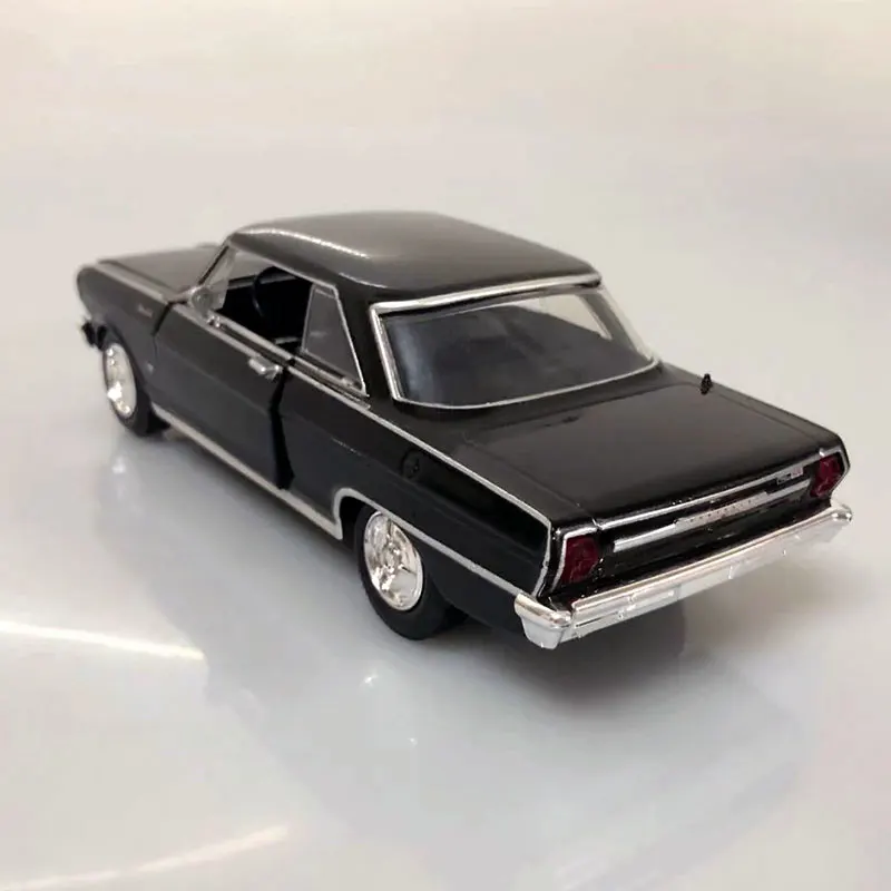 NEWRAY 1/24 масштаб США модель автомобиля Chevy Nova SS 1964 литая металлическая модель автомобиля игрушка для коллекции, подарок, дети