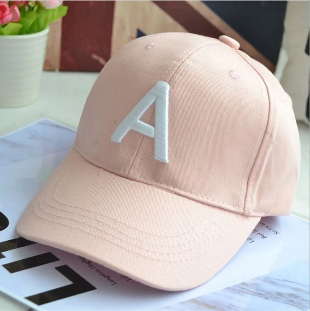 Baby Boy Baseball Cap kids summer sun hat solid color letters Summer Autumn Boys Girls Casual Hip Hop Sun Snapback caps