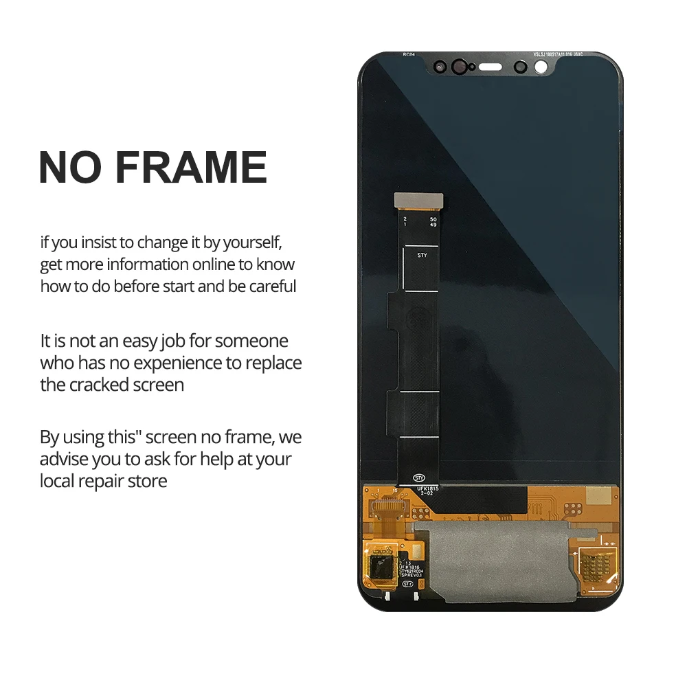 Оригинальный 6 21 ''дисплей Замена для Xiaomi Mi 8 LCD сенсорный экран дигитайзер