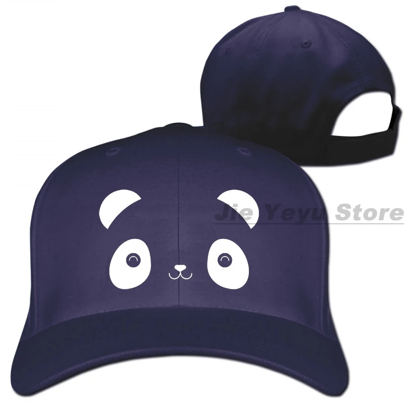 Panda Bear Animal Lover Funny Cute Ts Ladies Birthday Gift Idea Present Bear Toddler Xmas Baseball cap men women Trucker Hats - Цвет: 1-Navy