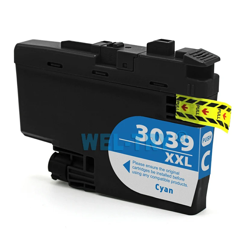 LC3039 XXL чернильный картридж для принтера brother MFC-J5845DW MFC-J5945DW MFC-6545DW MFC-J6945DW, полный набор чернил с чипами, LC3039 чернила с пигментом