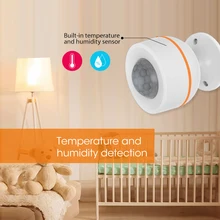 

Tuya ZigBee 3.0 PIR Motion Sensor Detector Tamper-proof Body Infrared USB Battery Temperature Humidity Wireless Smart Life App