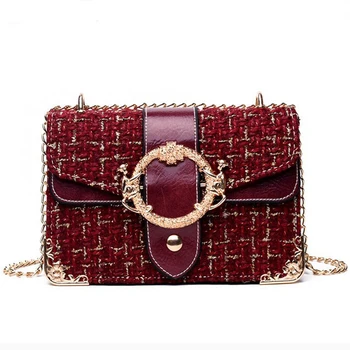 

New Mini Crossbody Bags For Women 2020 Cheap Bag Handbags Designer Small Women Messenger Bags Wool Flap Bag Feminina