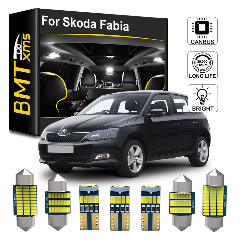 Led Interior Lights For Skoda Fabia 1 2 3 Mk1 Mk2 Mk3 6y2 6y3 6y5 542