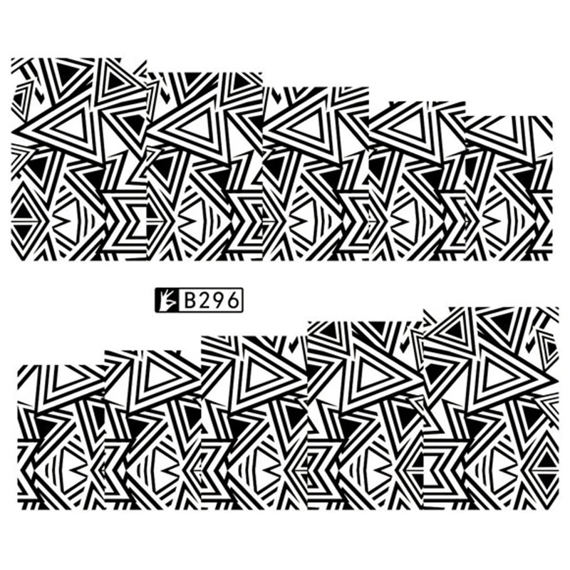 GAM BELLE 1 Sheet Rose Stripe Series 3D Sticker Nail Art Stickers Decals DIY Beauty Creative 3
