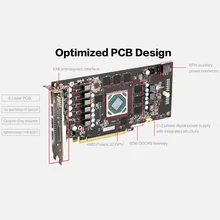 RX 580 RX580 2048SP 4G D5 GAEA Graphics Card