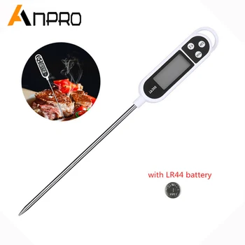 

Kitchen Digital BBQ Food Thermometer Thermometer Gauges with Battery Meat Cake Candy Fry Grill Dinning Household Cooking