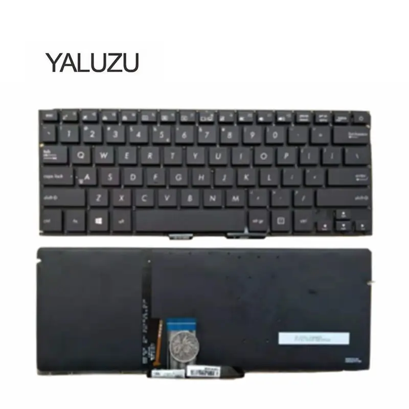 

YALUZU New for ASUS UX330 UX330UA Black with backlit no frame us laptop keyboard free shipping
