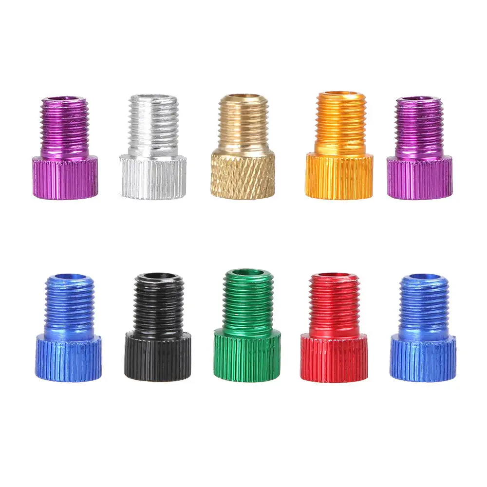 10 шт. адаптер клапана велосипеда воздушный насос для шинный газ сопло шоссейного