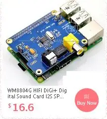 Raspberry pi AK4118 коаксиальный HIFI Аудио Звуковая карта ies DSD цифровой вещания сетевой плеер PI 3B b+ 32 бит Volumio Moode