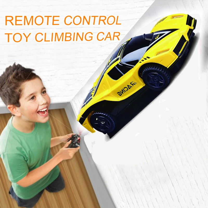mini rc wall climbing car
