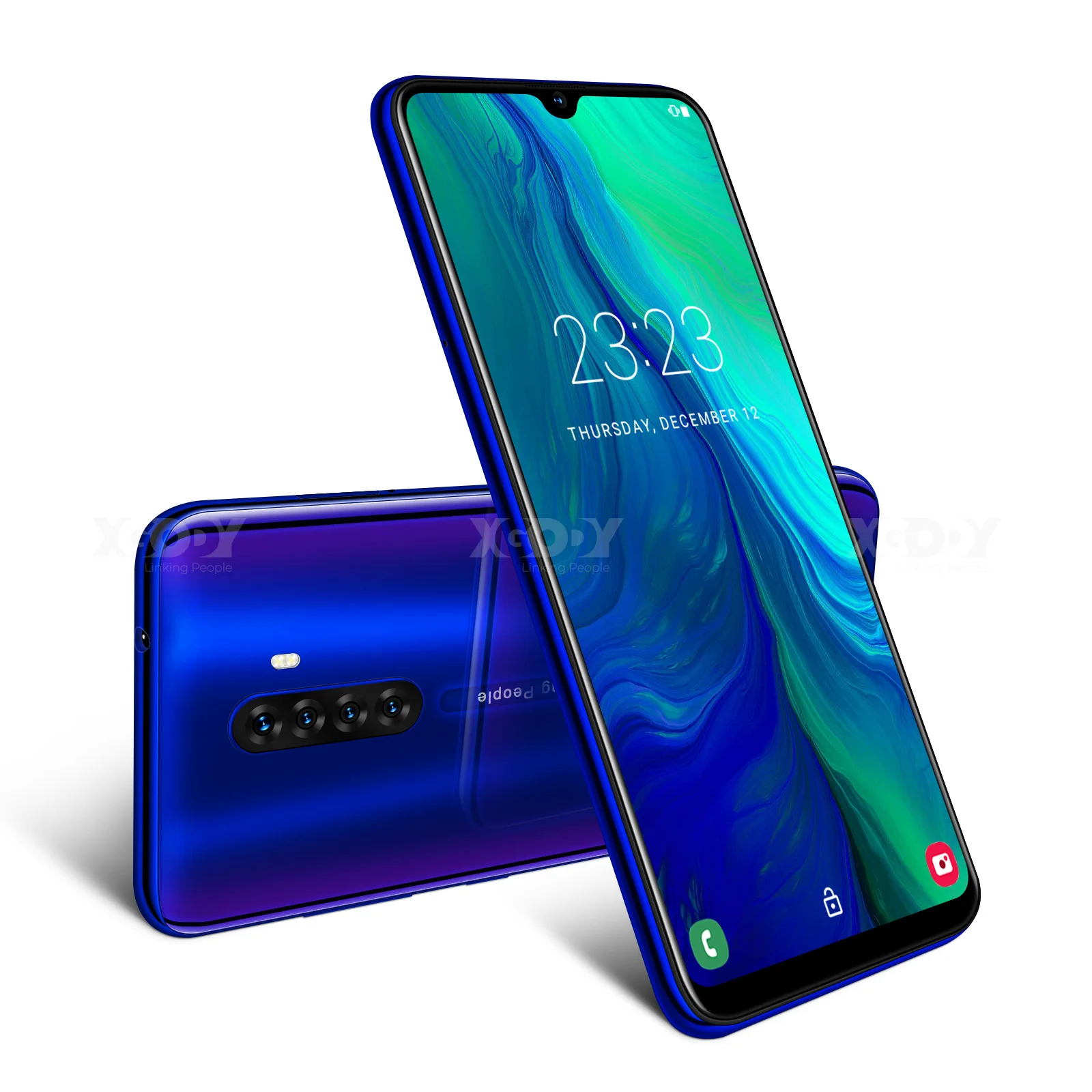 XGODY Note 8 4G Smartphone Android 9.0 6.3 Inch Waterdrop Screen 2GB 16GB MTK6737 8MP Dual Camera 2