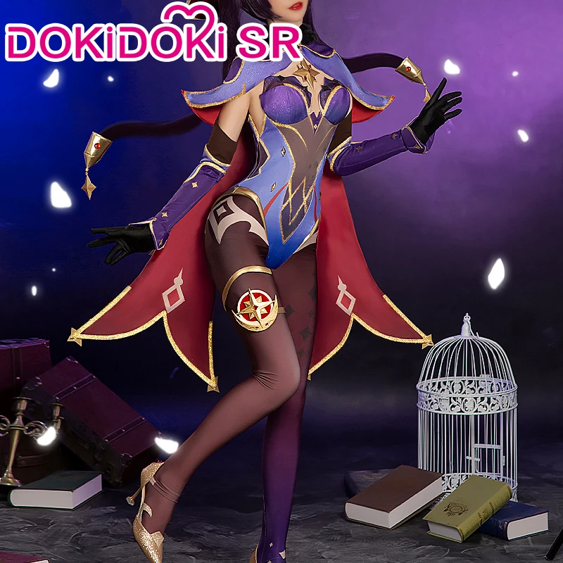 PRE SALE DokiDoki SR Game Genshin Impact Косплей Костюм Моны Mona Cute Sexy Cosplay|Игровые костюмы| |