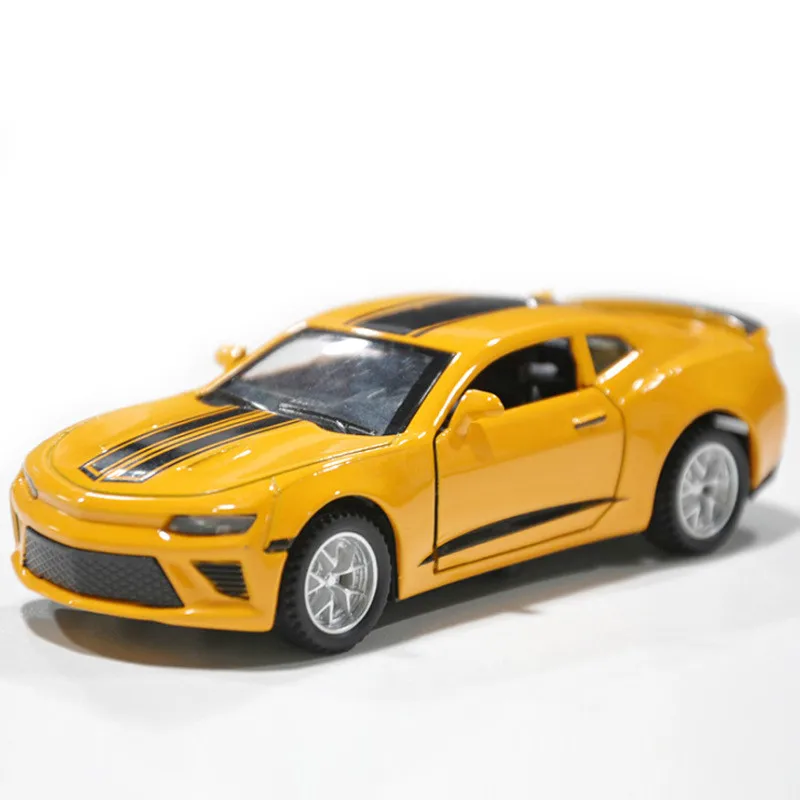 Hot wheels 1:36 Chevrolets Camaro Bumblebee украшения для автомобиля ретро автомобильный звук и