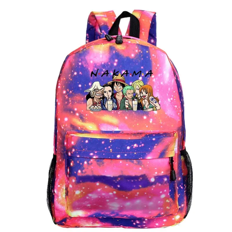 Monkey D. Luffy Roronoa Zoro School Bag Backpack One piece Merchandise Up to 80 Off & Free