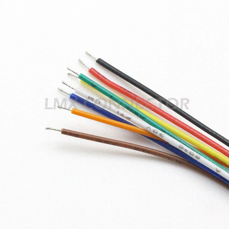 28 Connettori JST SH 1.0mm - Per Strisce LED, 6P/7P/8P/9P, Cavo 28 AWG - Foto 5