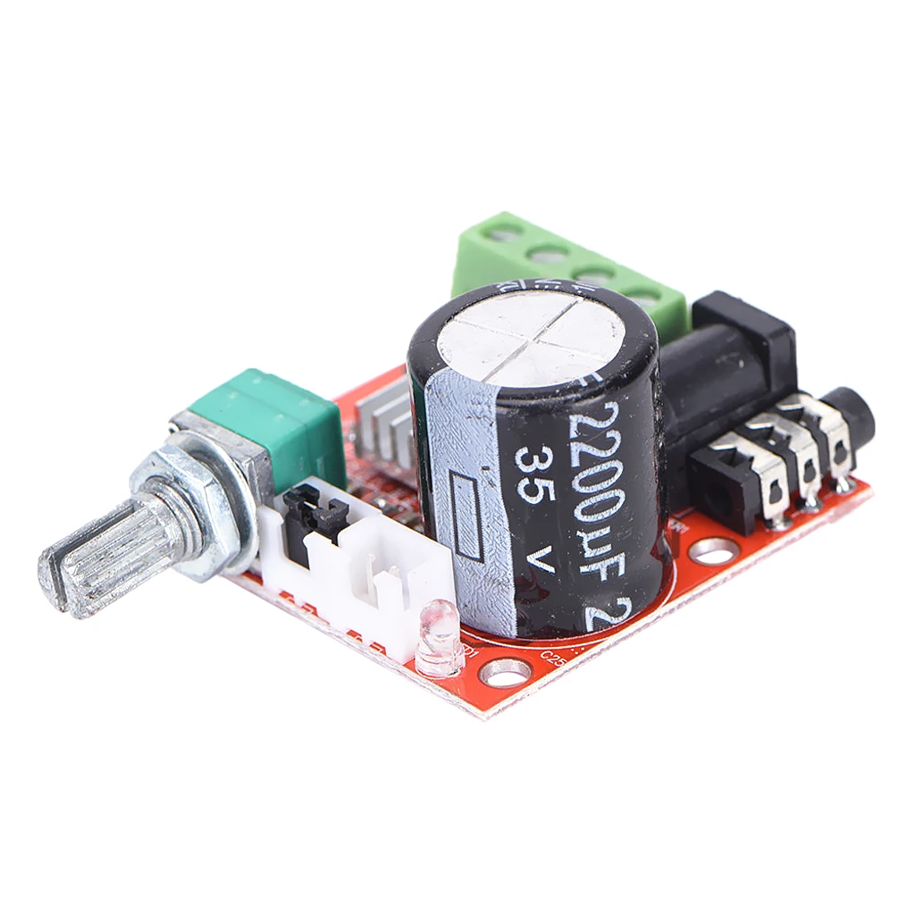 12V Hi Fi PAM8610 аудио стерео усилитель плата 2X10W двухканальный D Класс|Органайзеры для