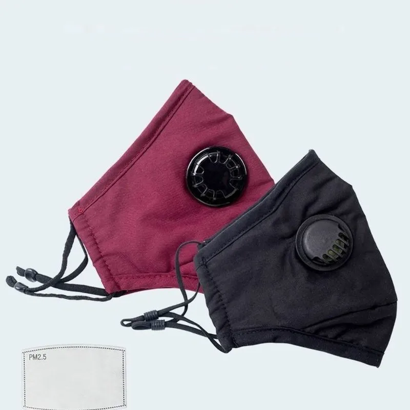 

Cotton Breath PM2.5 Mouth Mask Anti-Dust Anti Pollution Mask Cloth Activated Carbon Filter Respirator Unisex Mouth Mask