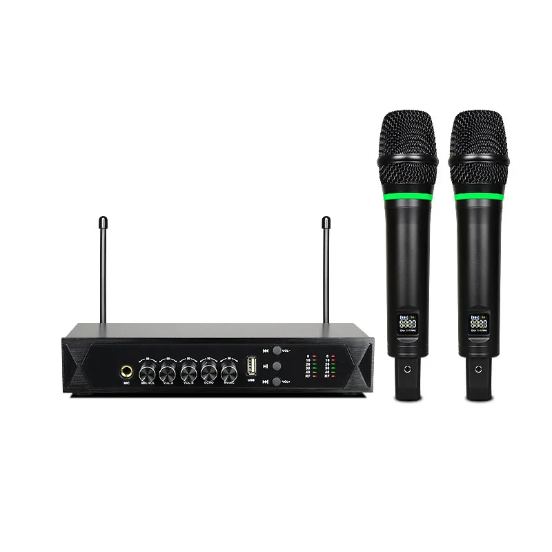 

K6 UHF Wireless Handheld Microphone with Rechargeable Dynamic Microphone for Home Theater System Loudspeaker Bluetooth Microfon