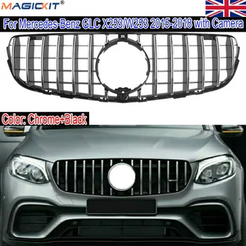 

MagicKit GRILLE CHROME PANAMERICANA GT STYLE FOR MERCEDES BENZ GLC X253 C253 W253 16-18