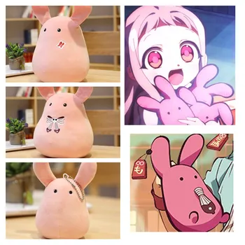 

30 cm Toilet-Bound Hanako-kun Plush Toy Doll Stuffed Rabbit Cartoon Cosplay Daughter Gift Girlfriend Bow Detachable Halloween