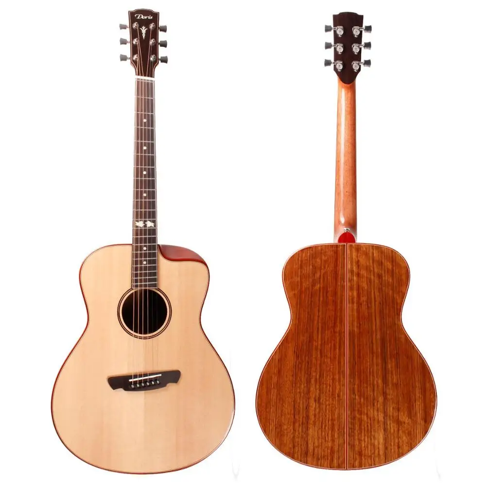 Doris MS-30FD fanfret акустическая электрогитара, гитара ra acustica